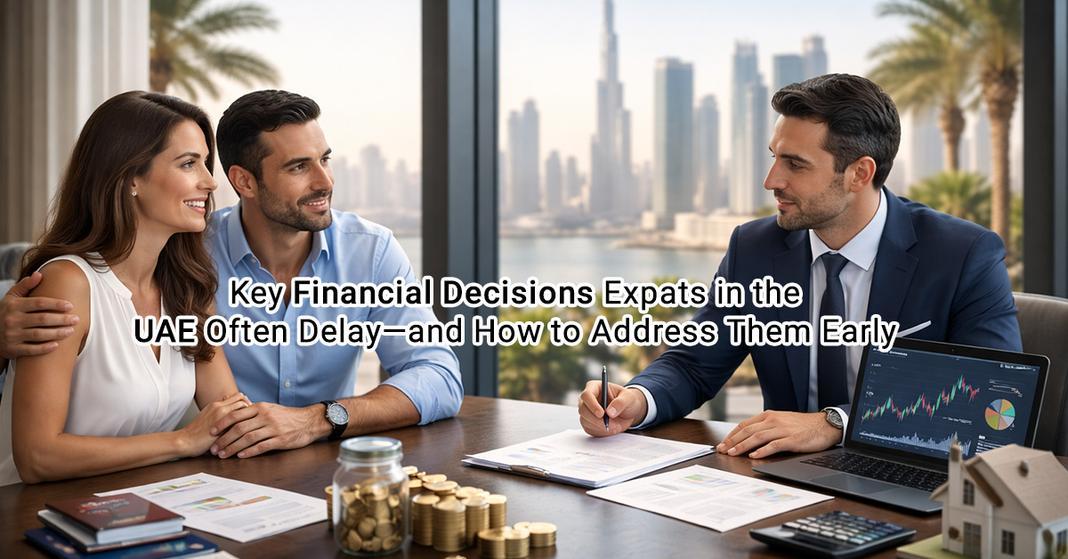 Key Financial Decisions Expats in the UAE Often Delay and How to Address Them Early