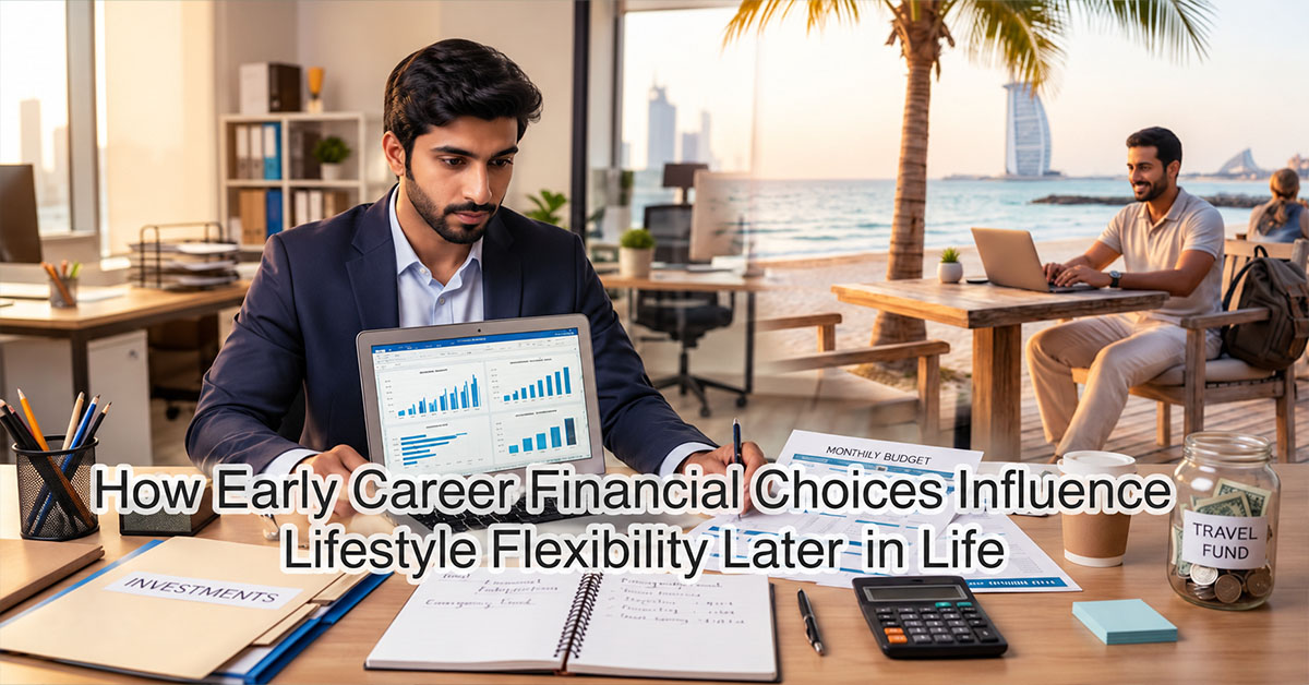 How Early Career Financial Choices Influence Lifestyle Flexibility Later in Life